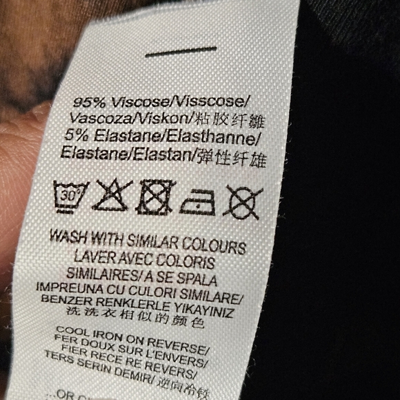 🖤 Missguided Bleach Design Top With Choker 🖤 - Picture 7 of 7